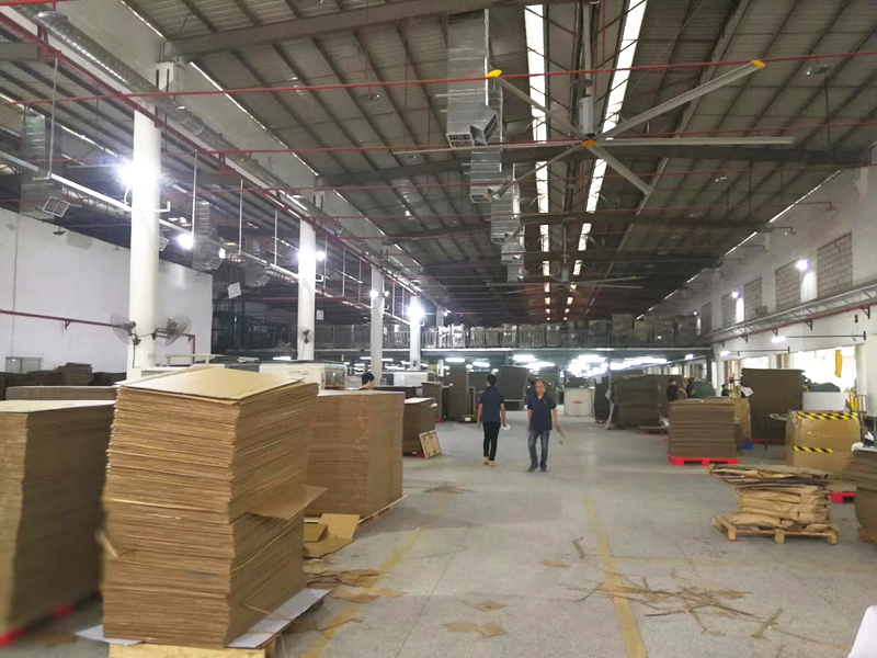 家具廠環(huán)?？照{(diào)通風(fēng)降溫工程